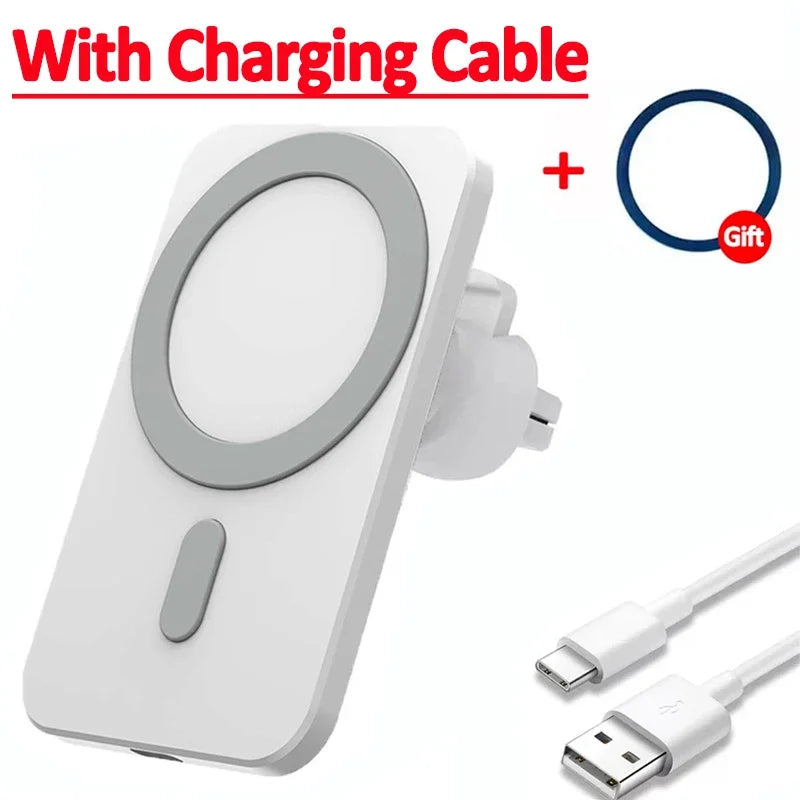 Magnetic Wireless Car Charger for MagSafe 40W