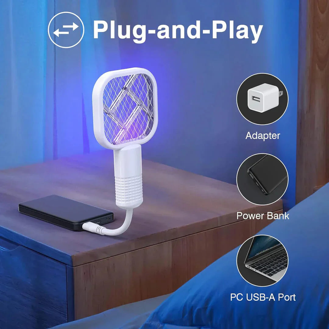 Mini USB Electric Mosquito Racket – Random Color