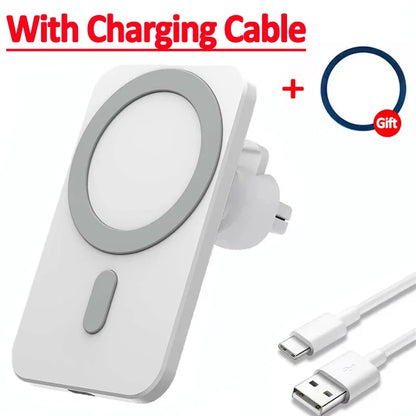 Magnetic Wireless Car Charger for MagSafe 40W
