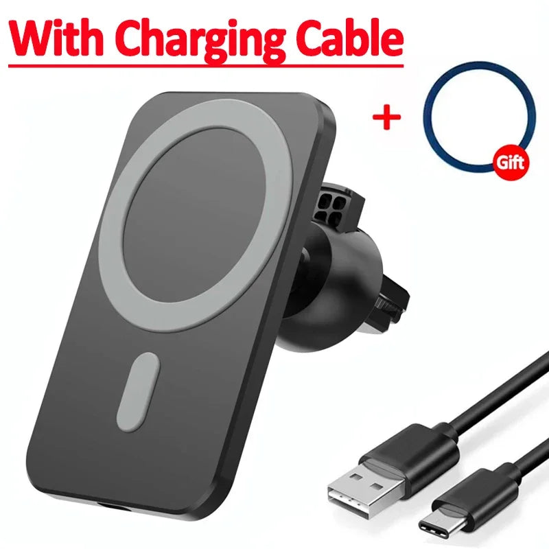 Magnetic Wireless Car Charger for MagSafe 40W